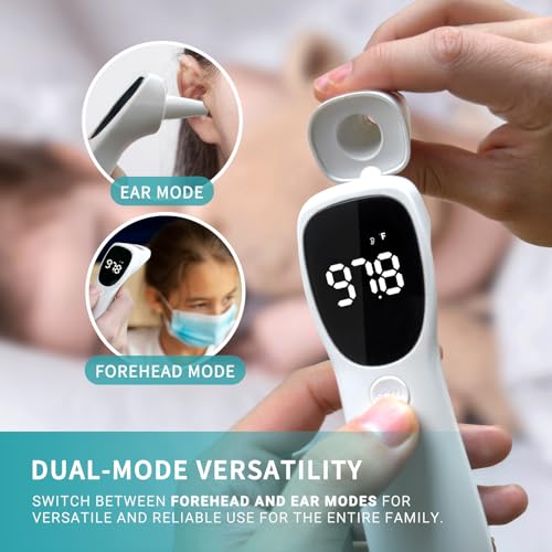 Dual Mode Thermometer for Adults