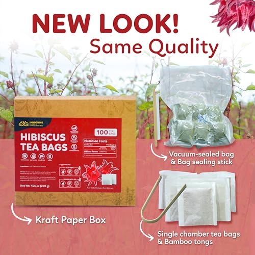Hibiscus Tea Bags (100 Count)