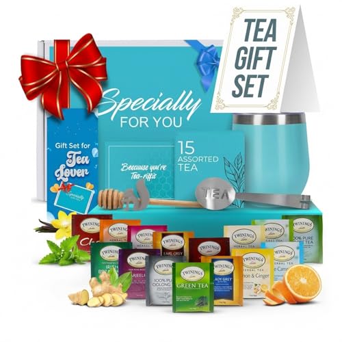 Tea Tumbler Gift Set for Women (28 Count)