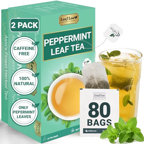 Peppermint Tea Bags (80 Count)