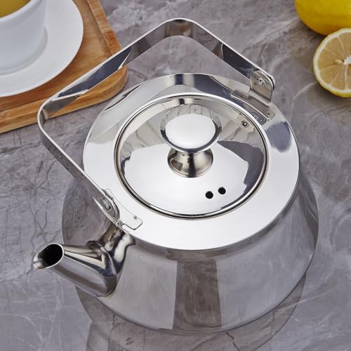 2.1 Quart stainless steel teapot with Infuser A modern