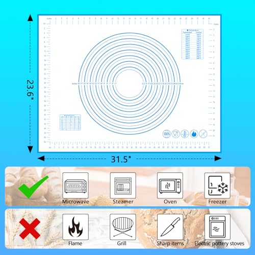 Oversize Silicone Baking Mat (2 Count)