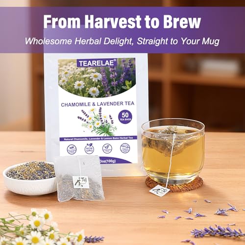 Chamomile Lavender Tea (50 Count)