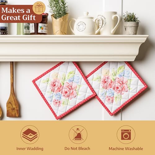 Pot Holders 100% Cotton Potholders (2 Count)