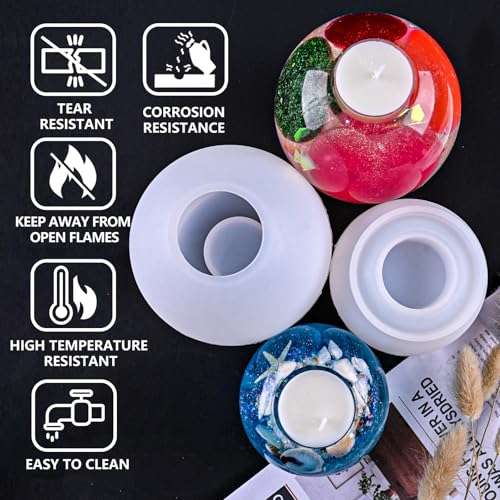 Tealight Candle Holder Resin Mold