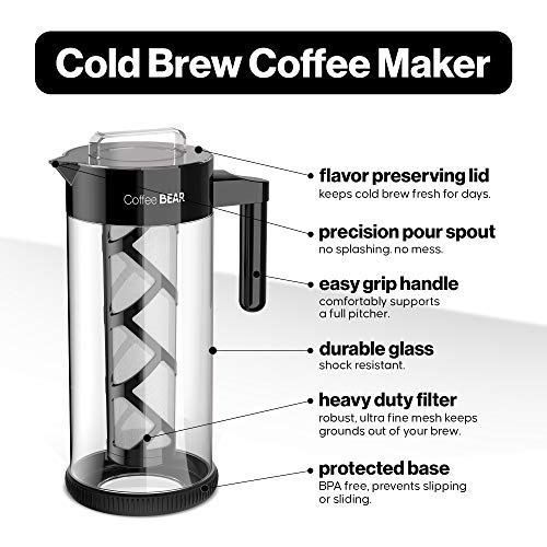 Cold Brew Coffee Maker and Iced Tea Brewer