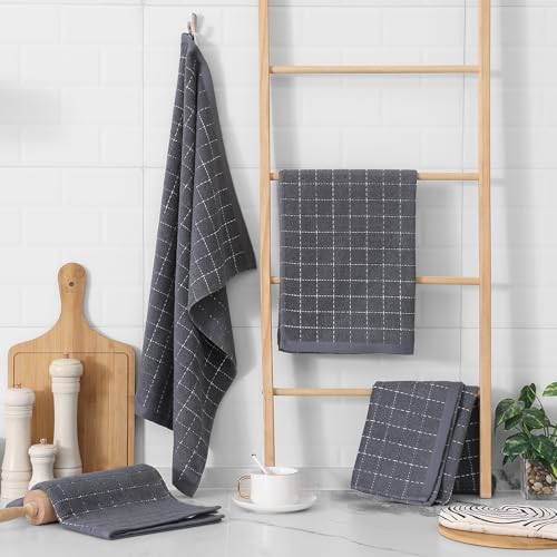 100% Cotton Terry Kitchen Towels (4 Count)