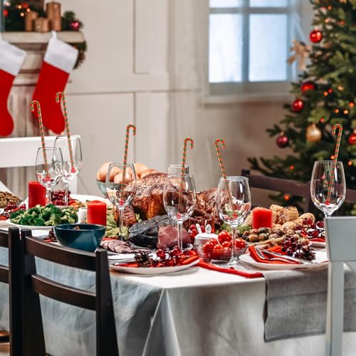 30Pcs Christmas Drink Stirrer Candy Cane Stir Stick (30 Count)