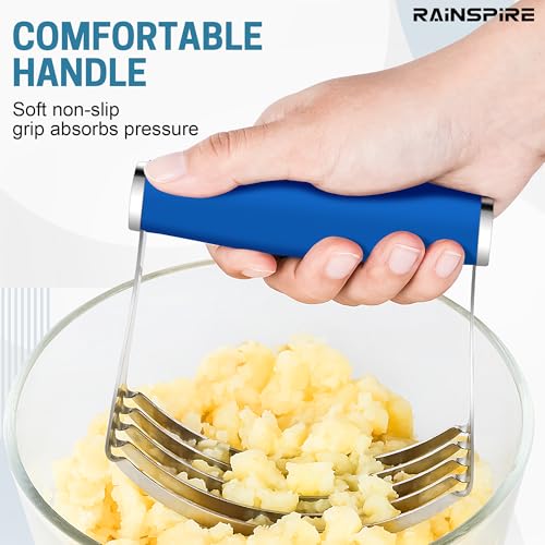 Large Pastry Cutter For Baking Durable Pastry Blender Dough Cutter Blue