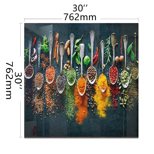 Tempered Glass Backsplash for Kitchen