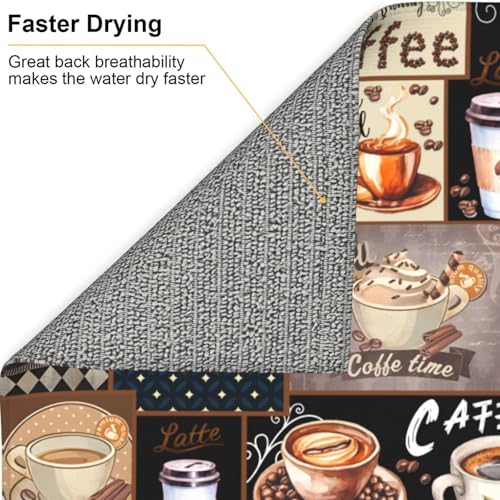 Boho Coffee Dish Drying Mat