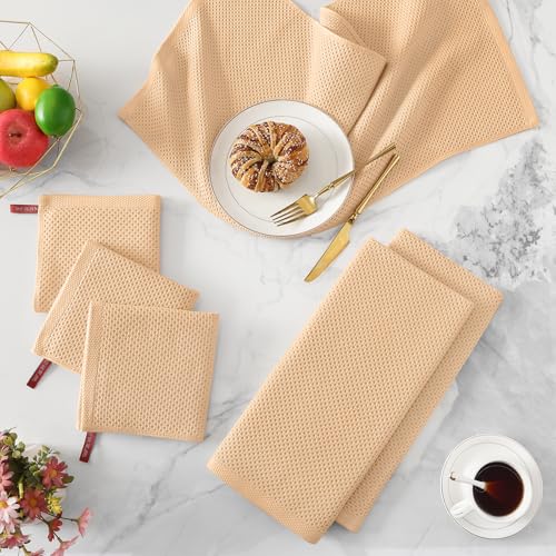 100% Cotton Waffle 4 (4 Count)