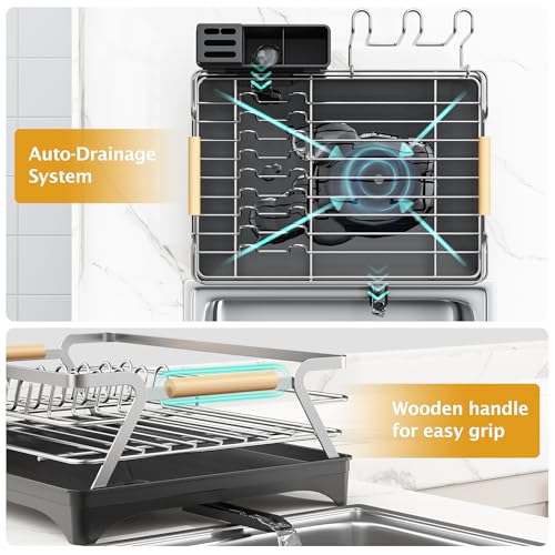Dish Drying Rack for Kitchen Counter