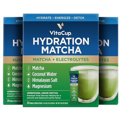Hydration Matcha Instant Packets w (8.46 Ounce)