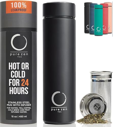 Insulated Tea Infuser Bottle