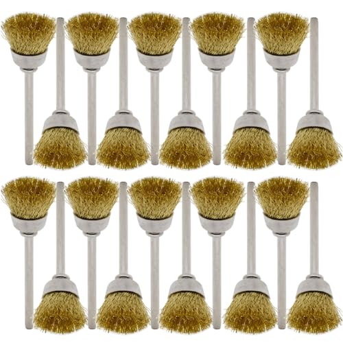 20PCS Brass Wire Brushes