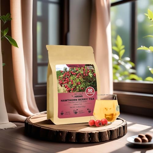 Hawthorn Berry Tea Bags (50 Count)