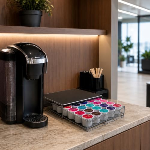 Coffee Pod Holder 12.99 x 12.2 x 2.95 Inches 36 K