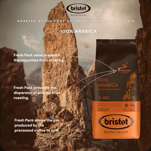 100% Arabica Italian Espresso Beans (17.6 Ounce)