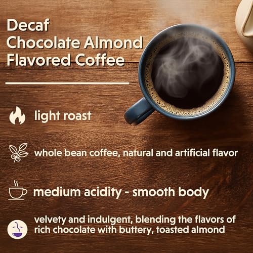 Decaf Chocolate Almond Flavored (80 Ounce)