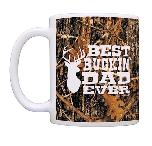 Best Buckin Dad Ever Camo 11oz Coffee Mug