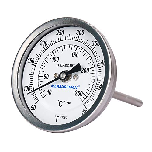 Fully Stainless Steel Bimetal Dial Thermometer
