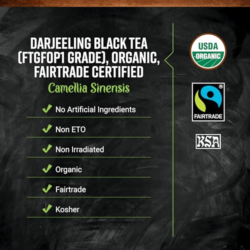 Organic Darjeeling Black Tea (16 Fl Oz)