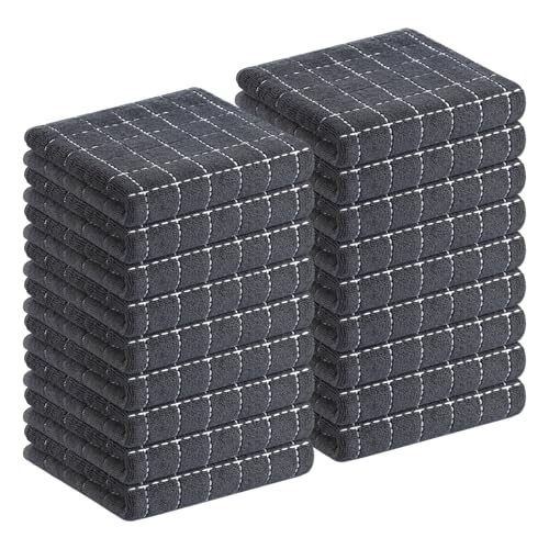 100% Cotton Terry Kitchen Towels (18 Count)