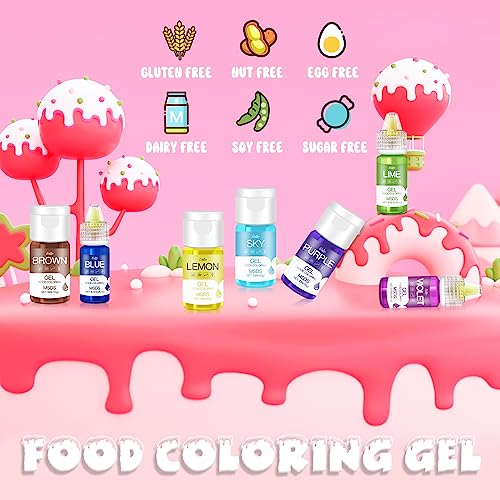 Gel Food Coloring (3.5 Fl Oz)