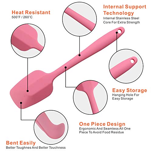 Silicone Spatulas Set (4 Count)