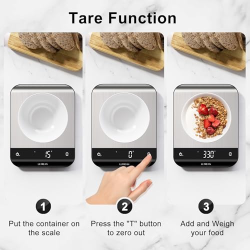 Smart Food Kitchen Scale with Nutritional Calculator
