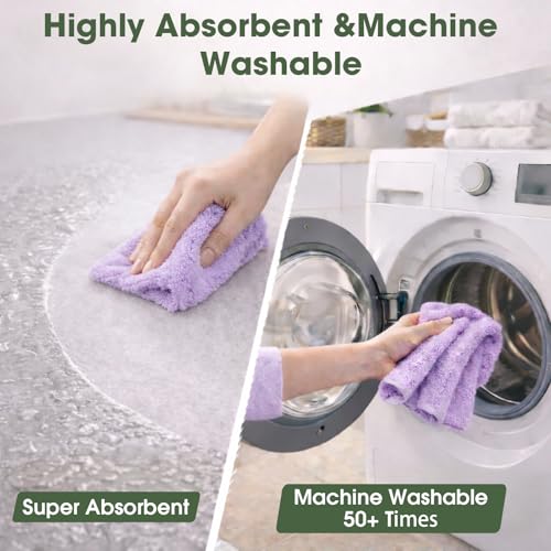 Microfiber Cleaning Cloth Roll (100 Count)