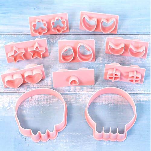 Mini Skull Cookie Cutter Set (17 Count)