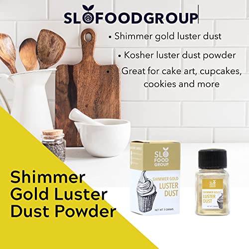 Shimmer Gold Luster Dust