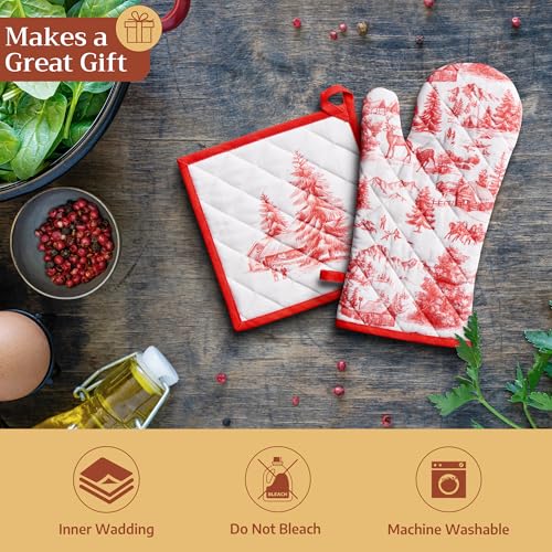 Maison d'Hermine Oven Gloves 100% Cotton Oven Mitt