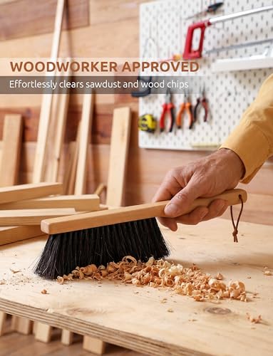 Firm Horsehair Counter Brush