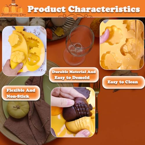 Halloween & Thanksgiving Silicone Molds