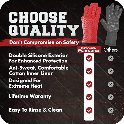 XL Silicone Smoker Oven Gloves