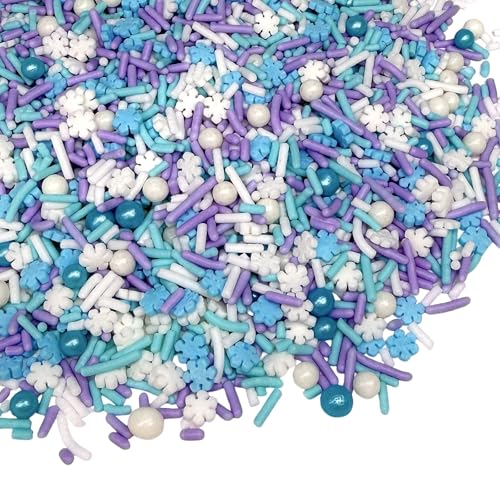 Sprinkles Edible Cake and Cupcake Sprinkles with Assorted Shapes and Sizes for Parties (4 Ounce)