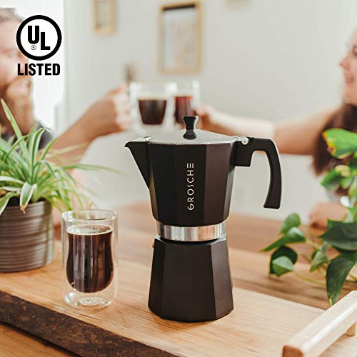 Milano Stovetop Espresso Maker Moka Pot 12 espresso Cup