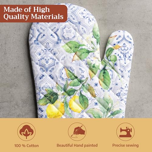 Maison d'Hermine Oven Gloves 100% Cotton Oven Mitt