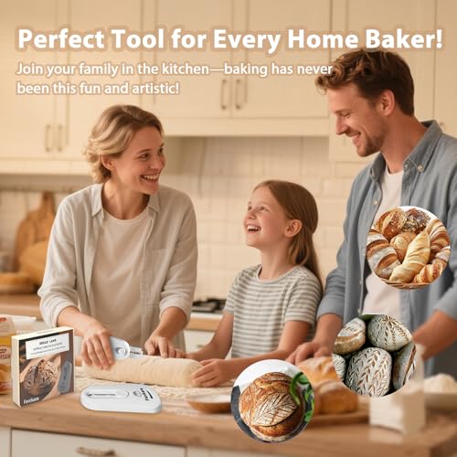 Premium Magnetic Bread Lame & Versatile Bread Scoring Tool