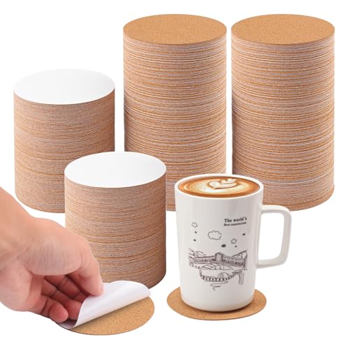 500 PCS 3.74 Inch Round Self (500 Count)