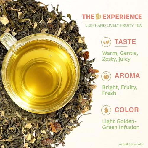 Peach Ginger Green Tea (3.53 Ounce)