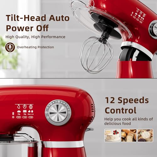 Stand Mixer 12 Speeds Tilt