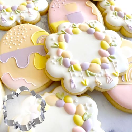 Frame Cookie Cutters Large Size 8Pcs for Baking Daily Holiday