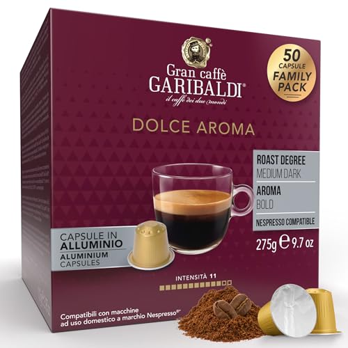Gran Caffè Garibaldi Espresso Pods (50 Count)