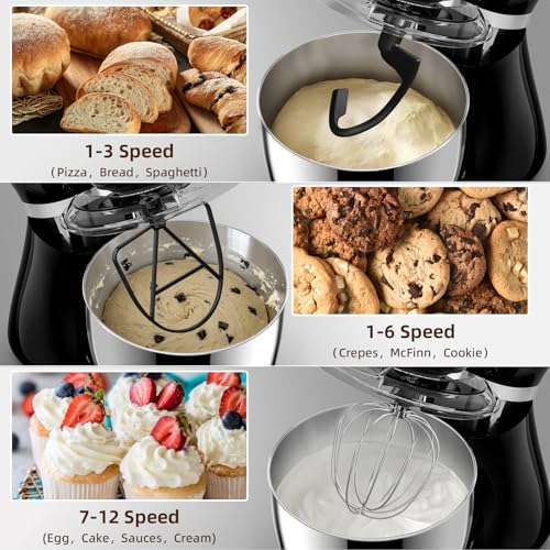 Stand Mixer 12 Speeds Tilt