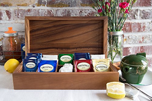 Rectangular Vauxhall Double Tea Box