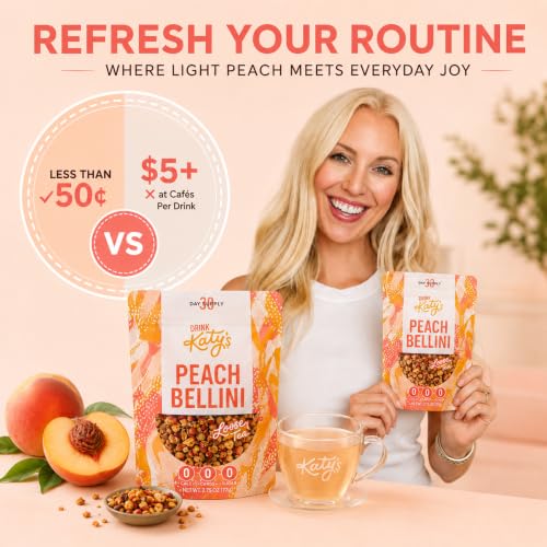 Katy’s Peach Bellini Loose Tea (2.75 Ounce)